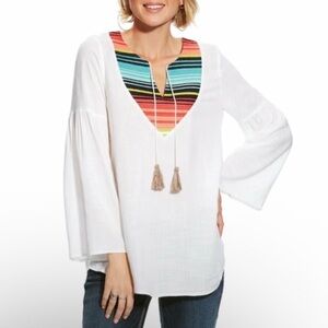 Ariat Acacia Bell Sleeve Top Small